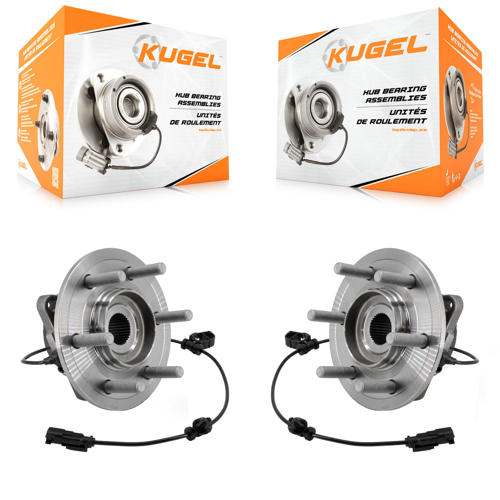 Rear Wheel Bearing And Hub Assembly Pair For Ford Expedition Lincoln Navigator