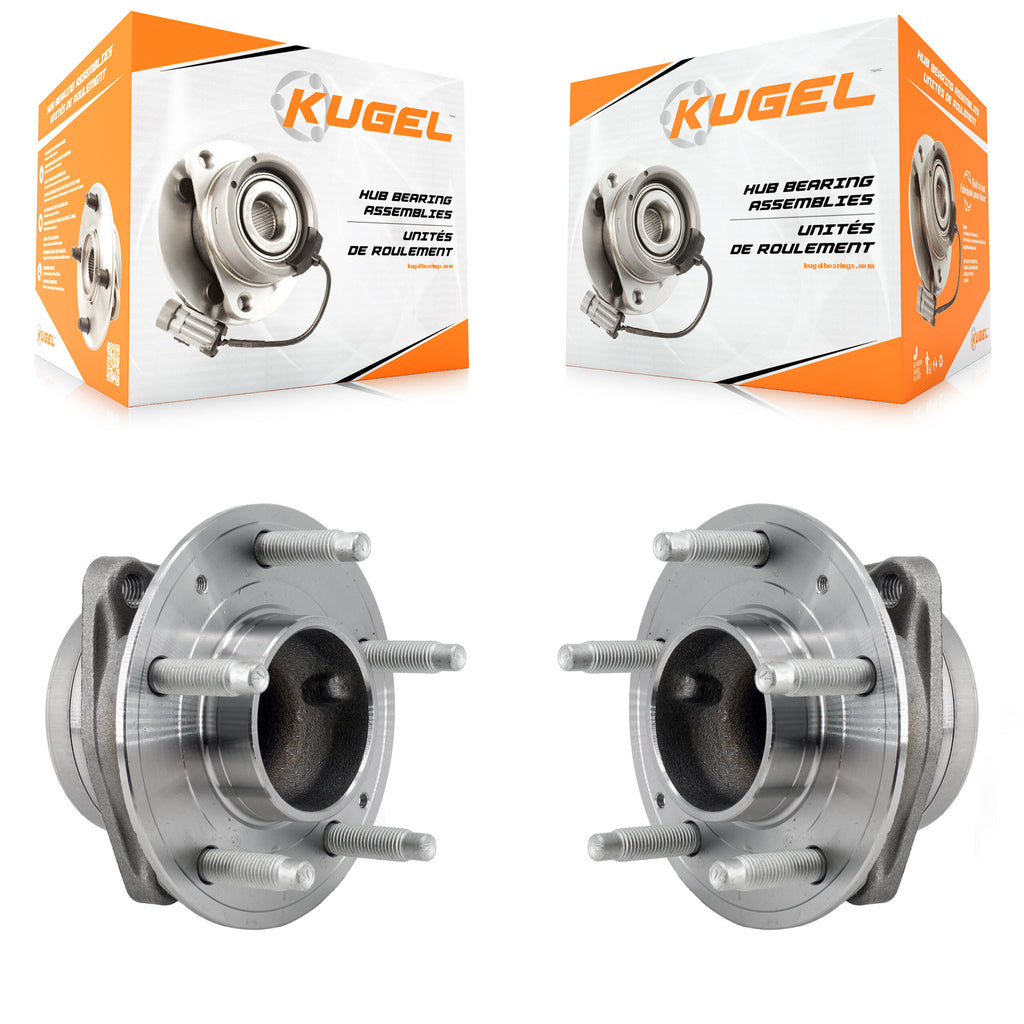 Rear Wheel Bearing And Hub Assembly Pair For Chevrolet Equinox GMC Terrain FWD