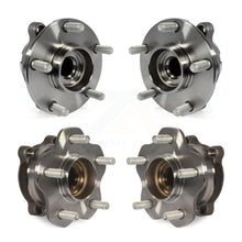 Load image into Gallery viewer, Front Rear Wheel Bearing &amp; Hub Assembly Kit For 2006-2008 INFINITI M35 RWD