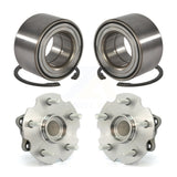 Front Rear Wheel Bearing And Hub Assembly Kit For 2017-2018 Toyota Corolla iM K70-102009