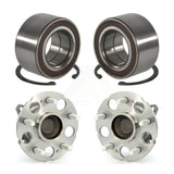 Front Rear Wheel Bearing And Hub Assembly Kit For 2007-2011 Honda CR-V FWD K70-102015