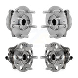 Front Rear Wheel Bearing & Hub Assembly Kit For 2018-2022 Hyundai Kona FWD K70-102020