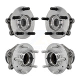 Front Rear Wheel Bearing & Hub Assembly Kit For 2016-2021 Mazda CX-9 FWD K70-102030