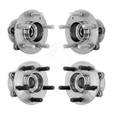 Front Rear Wheel Bearing & Hub Assembly Kit For Ford Explorer Police Interceptor Utility K70-102036