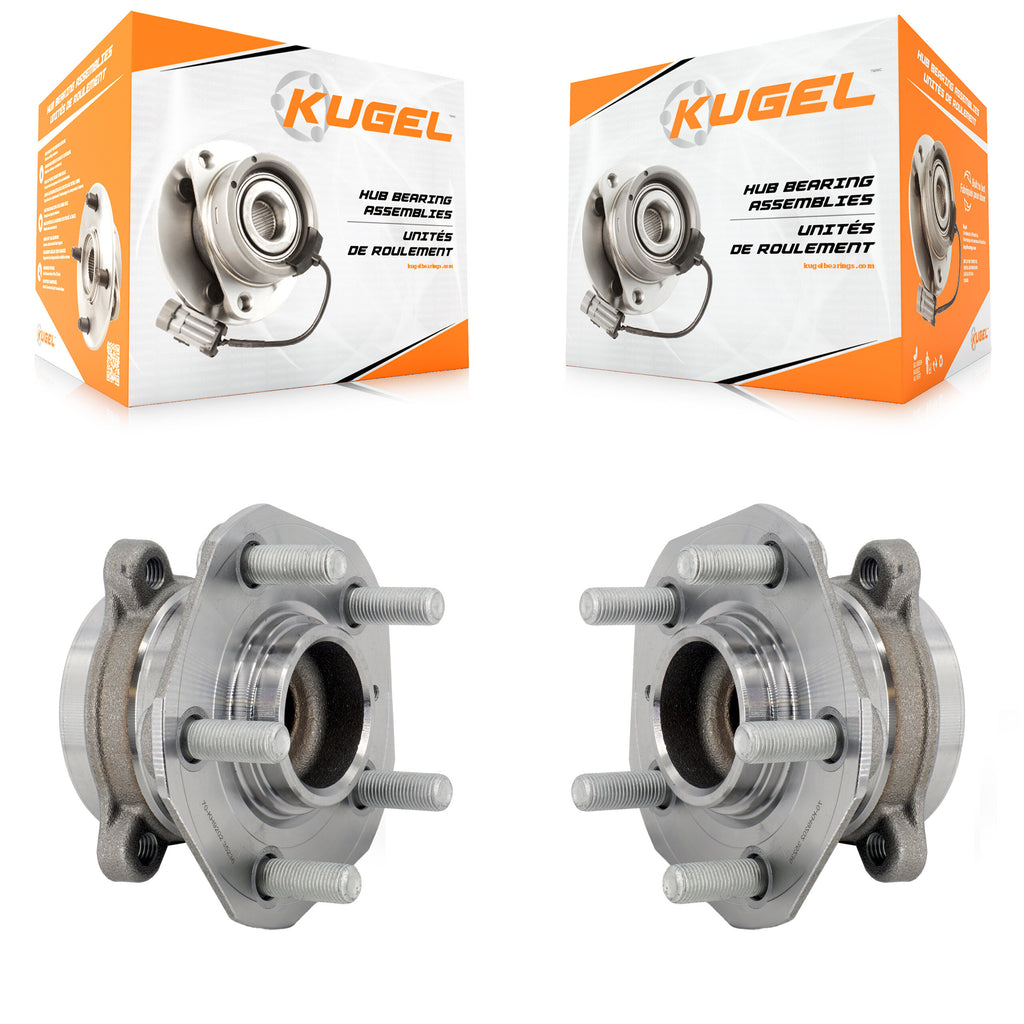 Front Wheel Bearing And Hub Assembly Pair For Tesla 3 Y With 150mm Flange RWD