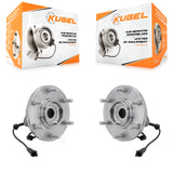 Front Wheel Bearing And Hub Assembly Pair For 2017-2023 Nissan TITAN 4WD