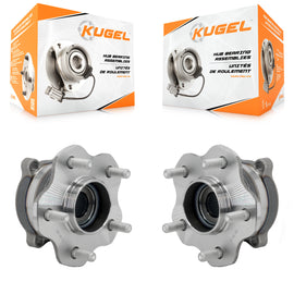 Rear Wheel Bearing And Hub Assembly Pair For Nissan Pathfinder INFINITI QX60 AWD