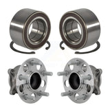 Front Rear Wheel Bearing And Hub Assembly Kit For Honda Pilot Acura MDX Passport K70-102134