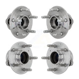 Front Rear Wheel Bearing & Hub Assembly Kit For 2019-2020 Buick Envision FWD K70-102165