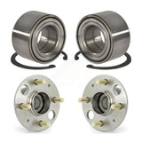 Front Rear Wheel Bearing And Hub Assembly Kit For Honda Civic del Sol K70-102224