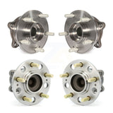 Front Rear Wheel Bearing & Hub Assembly Kit For Hyundai Sonata Kia Cadenza K70-102235