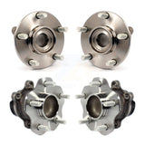 Front Rear Wheel Bearing & Hub Assembly Kit For 2013 Nissan Rogue FWD To 11 12 K70-102240
