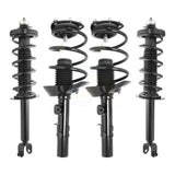 Front Rear Shock Strut Coil Spring Kit For 2013-2017 Honda Accord Excludes Hybrid Models K78A-100502