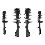 Front Rear Strut Coil Spring Kit For 2013-2016 Toyota Venza FWD Excludes All Wheel Drive K78A-100611