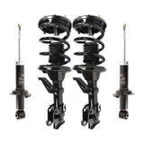 Front Rear Complete Shocks Strut Coil Spring Mount Assemblies Kit For Honda CR-V
