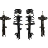 Front Rear Complete Strut & Coil Spring Kit For Toyota Camry Excludes SE Models