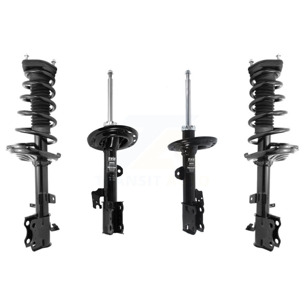 AutoShack Parts AutoShack Complete Strut & Coil Spring Assembly Set For 2009-2012 Toyota Venza - Front & Rear, 4-Piece Kit AutoShack Strut Assembly 4pc AutoShack Parts AutoShack Complete Strut & Coil Spring Assembly Set For 2009-2012 Toyota Venza - Front & Rear, 4-Piece Kit AutoShack Strut Assembly 4pc