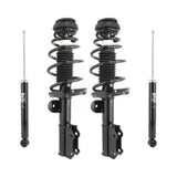 Front Rear Complete Shocks Strut And Coil Spring Assemblies Kit For Buick Verano