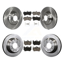 Load image into Gallery viewer, Front Rear Disc Brake Rotor Ceramic Pad Kit (6Pc) For Audi Q7 Volkswagen Touareg