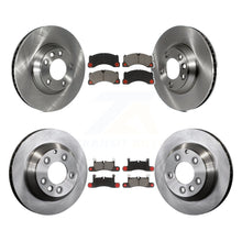 Load image into Gallery viewer, Front Rear Disc Brake Rotors And Ceramic Pads Kit (6Pc) For Porsche Cayenne
