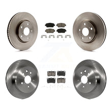 Charger l&#39;image dans la galerie, Front Rear Disc Brake Rotors And Ceramic Pads Kit (6Pc) For Lexus IS250 GS300