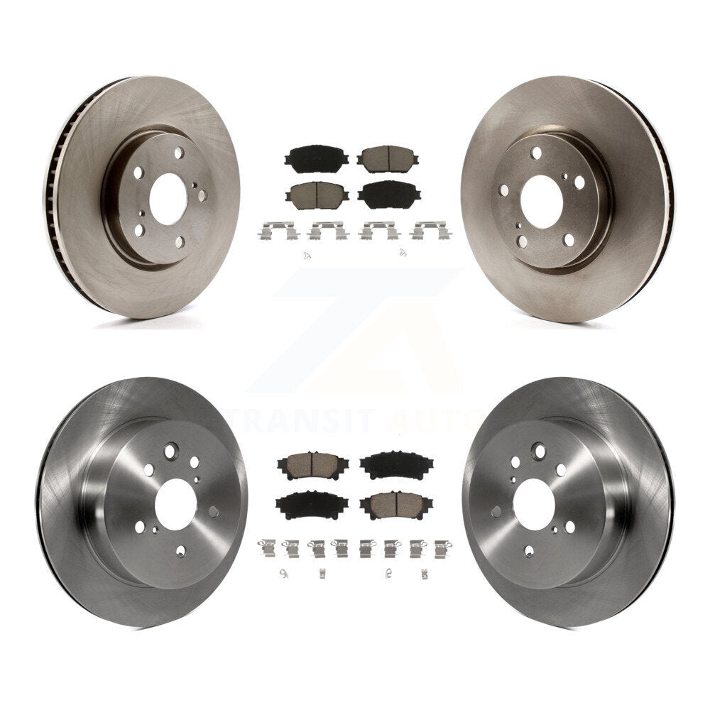 [Front+Rear] 2014 Lexus IS250 C F Sport Premium OE Brake Kit & Ceramic Pads For Max Braking