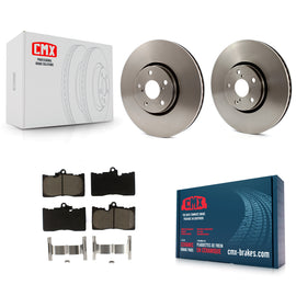 Front Brake Rotor Ceramic Pad Kit For Lexus IS350 IS200t GS350 IS300 GS430 GS460