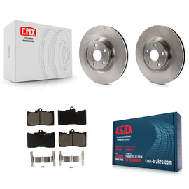 Front Brake Rotor Ceramic Pad Kit For Lexus GS350 IS300 IS350 RC350 IS200t RC300