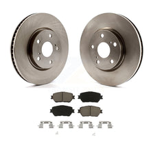 Charger l&#39;image dans la galerie, Front Disc Brake Rotors And Ceramic Pads Kit For Lexus IS250 GS300