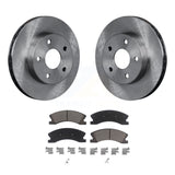 Front Disc Brake Rotors And Ceramic Pads Kit For Jeep Grand Cherokee