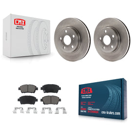 [Front] 2000 Toyota Celica GT Premium OE Brake Rotors & Ceramic Pads Kit For Max Braking