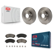 Load image into Gallery viewer, Front Brake Rotor Ceramic Pad Kit For Buick Rendezvous Chevrolet Venture Pontiac