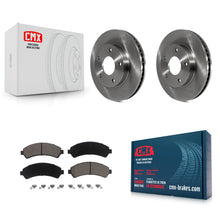 Load image into Gallery viewer, Front Disc Brake Rotor Ceramic Pad Kit For Chevrolet S10 Blazer GMC Sonoma Jimmy