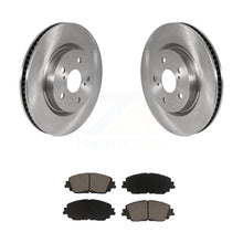 Load image into Gallery viewer, Front Brake Rotor Ceramic Pad Kit For Toyota Camry RAV4 Lexus ES350 Avalon UX200