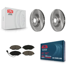 Load image into Gallery viewer, Front Brake Rotor Ceramic Pad Kit For Volkswagen Tiguan Jetta GTI Audi Golf R S3
