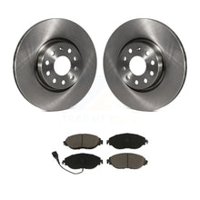 Load image into Gallery viewer, Front Disc Brake Rotors And Ceramic Pads Kit For Volkswagen GTI Jetta