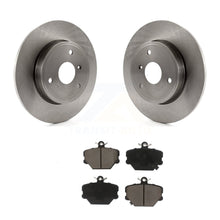 Load image into Gallery viewer, Front Disc Brake Rotors And Ceramic Pads Kit For Smart Fortwo