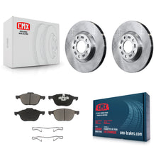 Load image into Gallery viewer, Front Disc Brake Rotors And Ceramic Pads Kit For Mazda 3 5 Sport