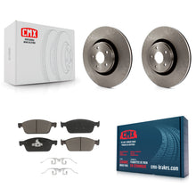 Load image into Gallery viewer, Front Disc Brake Rotors And Ceramic Pads Kit For Ford Focus Lincoln MKC