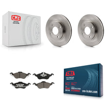Load image into Gallery viewer, Front Disc Brake Rotors And Ceramic Pads Kit For Ford Focus