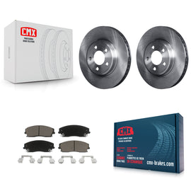 Front Disc Brake Rotor Ceramic Pad Kit For Dodge Charger Chrysler 300 Challenger