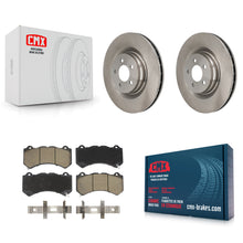 Load image into Gallery viewer, Front Disc Brake Rotors And Ceramic Pads Kit For Dodge Challenger Charger