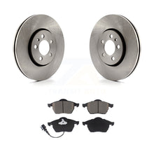 Load image into Gallery viewer, Front Disc Brake Rotors And Ceramic Pads Kit For Volkswagen Jetta Beetle Golf