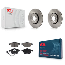 Load image into Gallery viewer, Front Disc Brake Rotors And Ceramic Pads Kit For Volkswagen Jetta Beetle Golf
