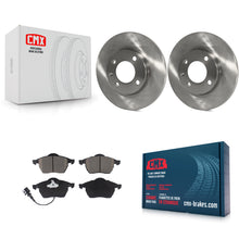 Load image into Gallery viewer, [Front] 1996-1998 Volkswagen Jetta 2.8L Premium OE Brake Rotors &amp; Ceramic Pads Kit For Max Braking