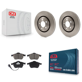 [Front] 1996 Volkswagen Passat 2.8L Premium OE Brake Rotors & Ceramic Pads Kit For Max Braking