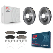 Charger l'image dans la galerie, Front Disc Brake Rotors And Ceramic Pads Kit For Ford F-150 Lincoln Mark LT 4WD