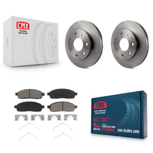 Load image into Gallery viewer, Front Disc Brake Rotors And Ceramic Pads Kit For Ford F-150 Lincoln Mark LT 4WD