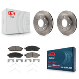 [Front] 2004 Ford F-150 4WD Premium OE Brake Rotors & Ceramic Pads Kit For Max Braking