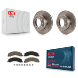 Front Brake Rotors Ceramic Pad Kit For Ram 5500 Dodge Sterling Truck 4500 Bullet